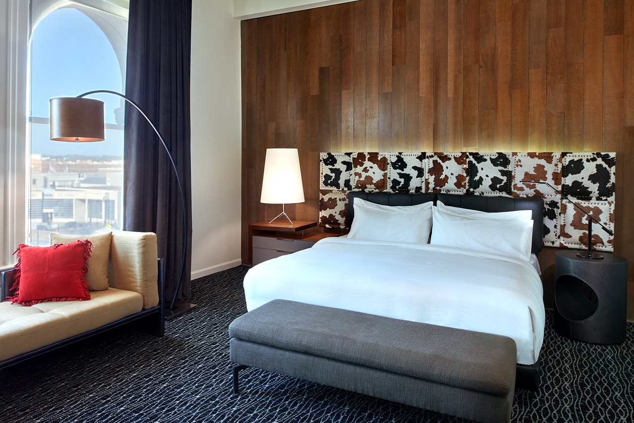 Image of Boutique Queen room at The Union Station Nashville Yards, a member of Historic Hotels of America since 2015, located in Nashville, Tennessee